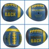 BOUNCEBACK Training Football, Size 7, Youth Training Football Equipment for