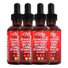 4pc Gotas Clean Nutra Chile Cayena + Ingredientes Naturales