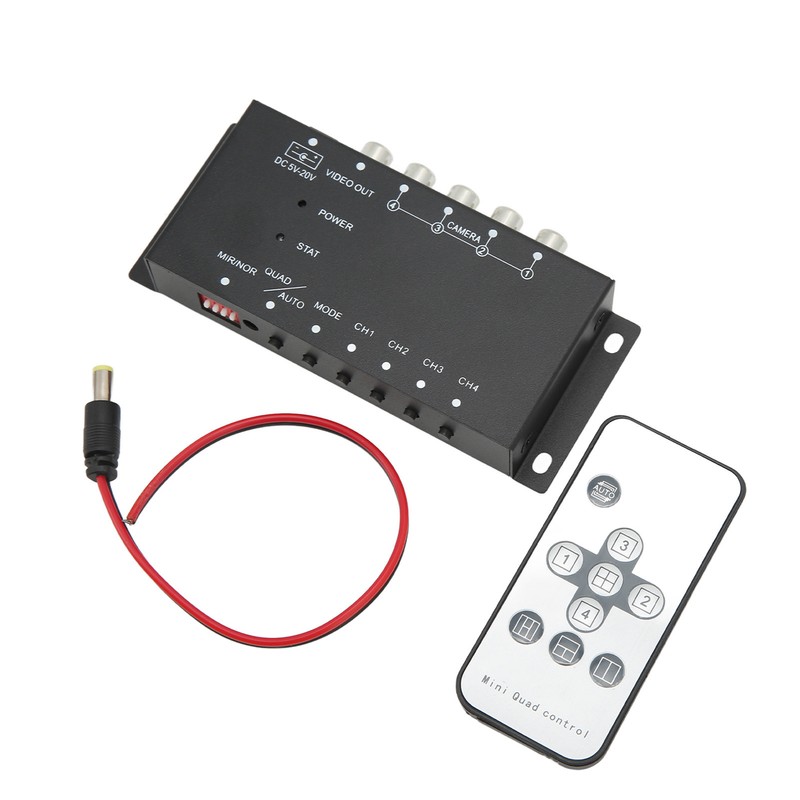 Mobile Digital Video Splitter 4 Channel Mini Video Splitter 720P