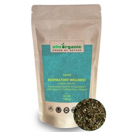 Herbal Tea for Breathing & Lung Wellness | Soothing Herbal Blend for Airway Comfort | Natural Loose Leaf Tea with Botanicals | Caffeine-Free | 100g (3.5oz)