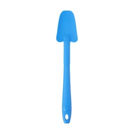 Kochblume Restelöffel S | Premium-Silikon & BPA frei| Hitzebeständig | Spülmaschinenfest | 20cm | Farbe: blau