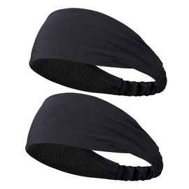 Men's Headband, 3.9 inches (10 cm), 2024 Summer New, Headband, Sports, Turban Style, Hair Turban, Wide, Sweatproof, Antibacterial, Deodorizing, Stretchy, Hair Arrangement, Hair Accessories, For