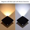 Motion Sensor Night Light Magnet Mounting USB Rechargeable Motion Activated