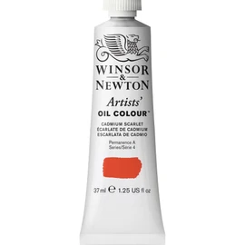 Winsor & Newton Artists' Pintura de Óleo, Rojo (Cadmium Scarlet), 37 ml