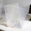 PAKESI Card File, Card Sheet, 4 Pockets, 20 Sheets, A5,
