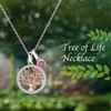 LEKANI Tree of Life Necklace Women's 925 Sterling Silver Necklace