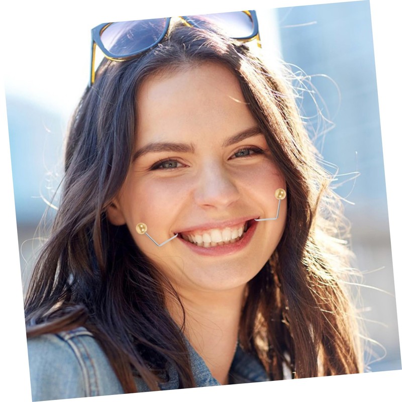 IWOWHERO Metal Dimple Maker for Cheeks Facial Exerciser Dimple Shaper