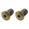 WHYHKJ Bar End Plugs 1 Pair Bronze Bicycle Handlebar Plugs
