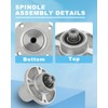 ACEBRI Spindle Assembly fit for Hustler 601804 607418 for Big