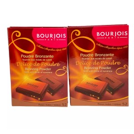 Bourjois Bronzing Powder *52 Peaux Mates/Halees* 0.6oz (LOT OF 2) NEW