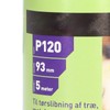 3 Rolls Sandpaper Roll 120 Grit Abrasive Sheet Polishing Grinding