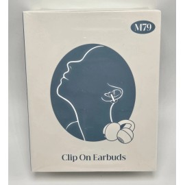 Auraorelixir Clip On Earbuds M79 non in ear open OWS bone conduction, high-quality waterproof