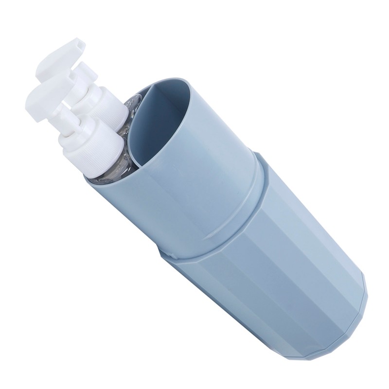 Portable Empty Container Lotion Cosmetic Bottle Kit Storage Box Refillable