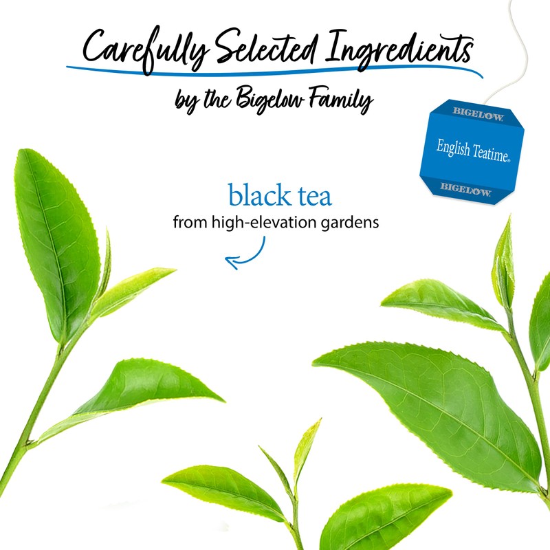 Bigelow Tea English Teatime Black Tea, Caffeinated Tea, 20 Count
