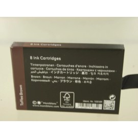 Mont Blanc Fountain Pen Refill Toffee Brown Ink Cartridges 8 in box Nr. 105189