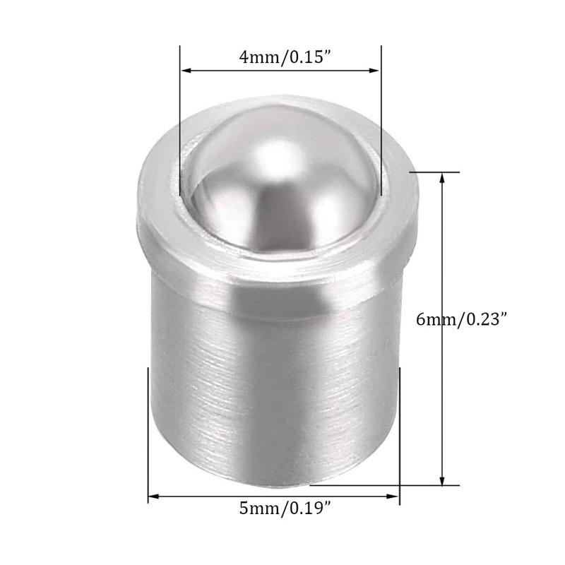 NACX Ball Plunger, Ball Detent, Spring Plunger Screw, 20Pcs (5
