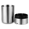 Chingde Stainless Steel Metal Ashtray for Outdoors against Wind for