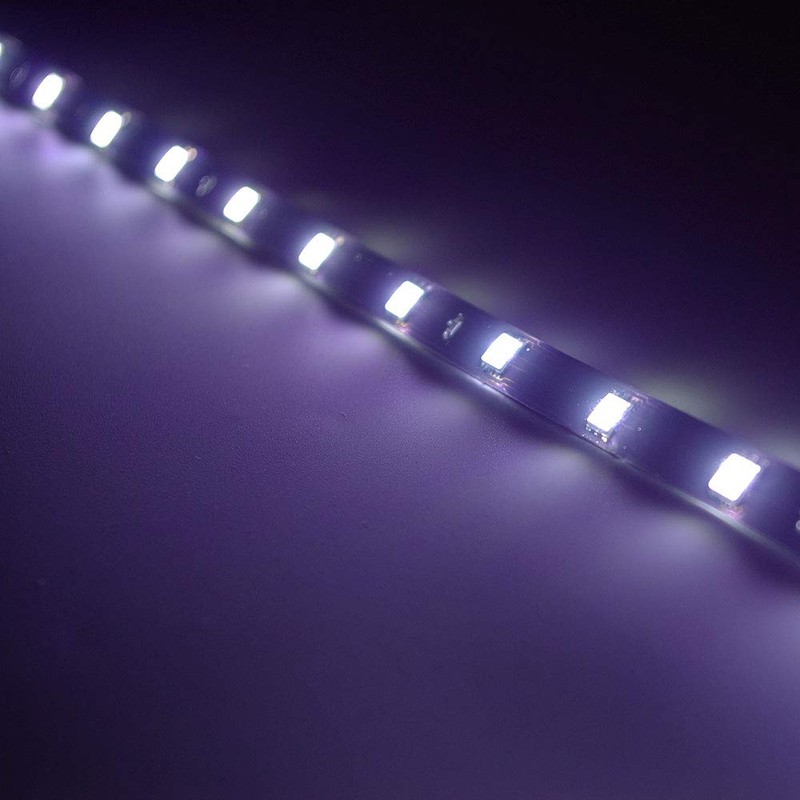 HYADA DC 12V Waterproof 1Ft 12 LED Strip Underbody Light