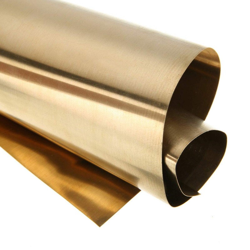 1pc Brass Metal Thin Sheet Foil Plate Shim 0.2mm Thick