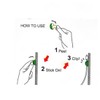 Buer Homie Cable Clips, 6 Pack Cord Organizers, Adhesive Wire