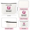 Softball Stuff Softball Gifts for Players Makeup Bag Cosmetic Bag