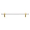 GlideRite Hardware 4718-160-SG-10 6-5/16 in. CC Clear Acrylic Cabinet Drawer