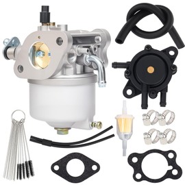 Carburetor for EZGO 295cc Robin Engine Txt Gas Golf Cart Club Car 4-Cycle 1991-up with 350cc Engines Medalist Marathon Carb Replace OEM# 72558G01 72558G05 72840G02 26645G01 26645G03 with Fuel Pump