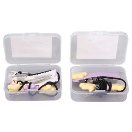 Hearing Amplifier Clip Prevent Loss Cute Star Flexible Portable Hearing Amplifier Lanyard for Children Purple Yellow