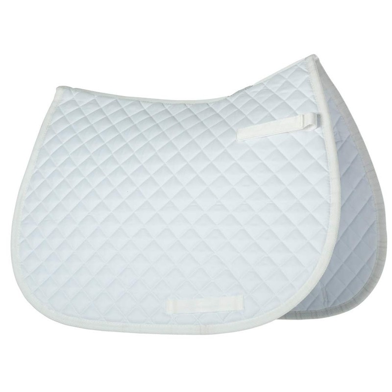 Gallop Quilted Saddle Pad, (Pony/Cob, Sky)