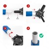 Calibrator Composite Pipe Deburring Plastic - 3-in-1 Tool Multilayer Composite