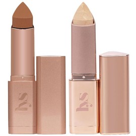 No Limits Cream Bronzer Stick x Aim High Highlighter Stick:_Harmony x Genuine (Medium)