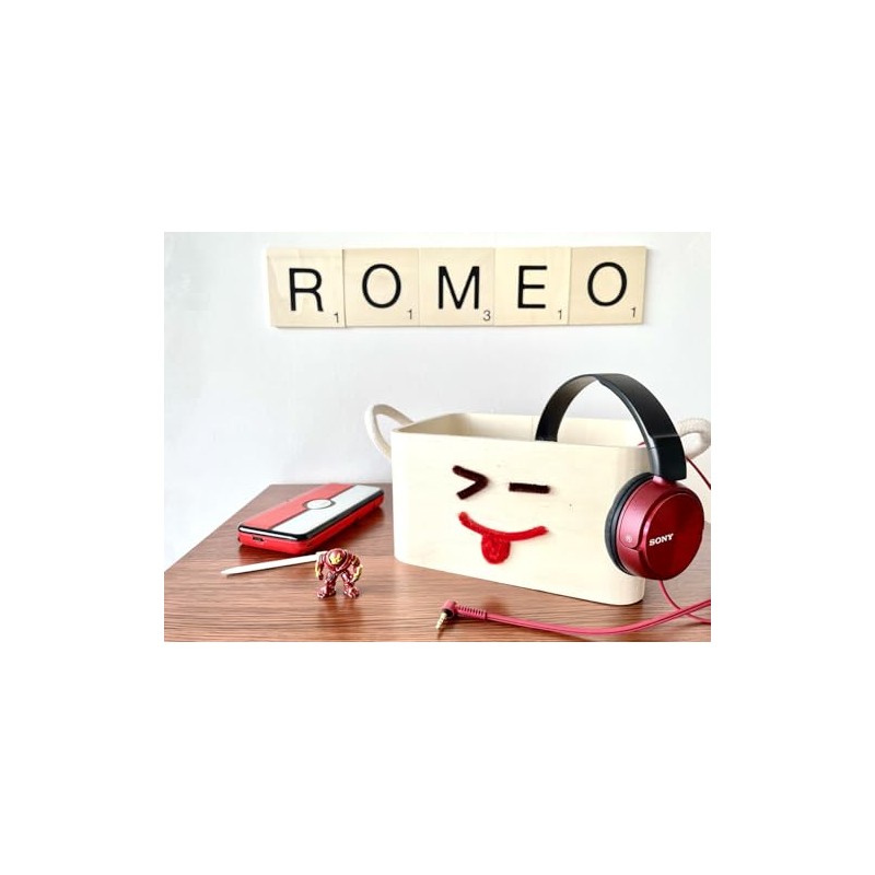 MegaCrea DIY Large Wooden Scrabble Letter 10cm