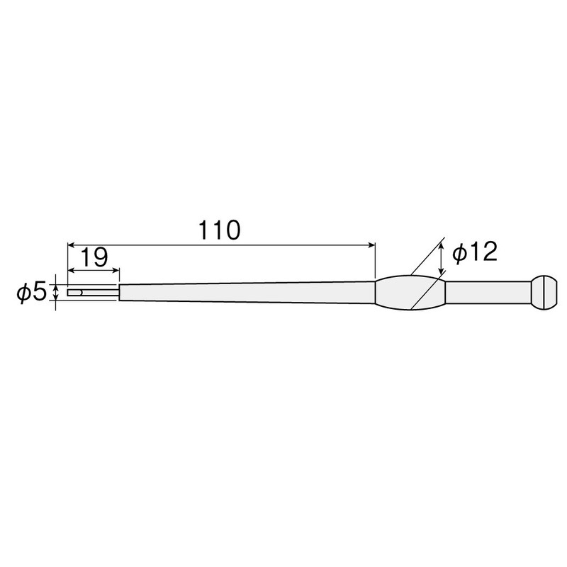 Hozan D-271 Ceramic Adjustment Driver Core Driver for Adjusting Ferrite