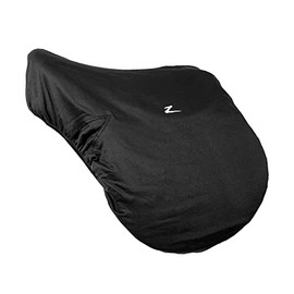 Horze Saddle CoverFleece Lined Black