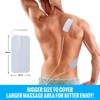 LiteTour 10 Pieces Large Electrode Pads for TENS Unit Replacement