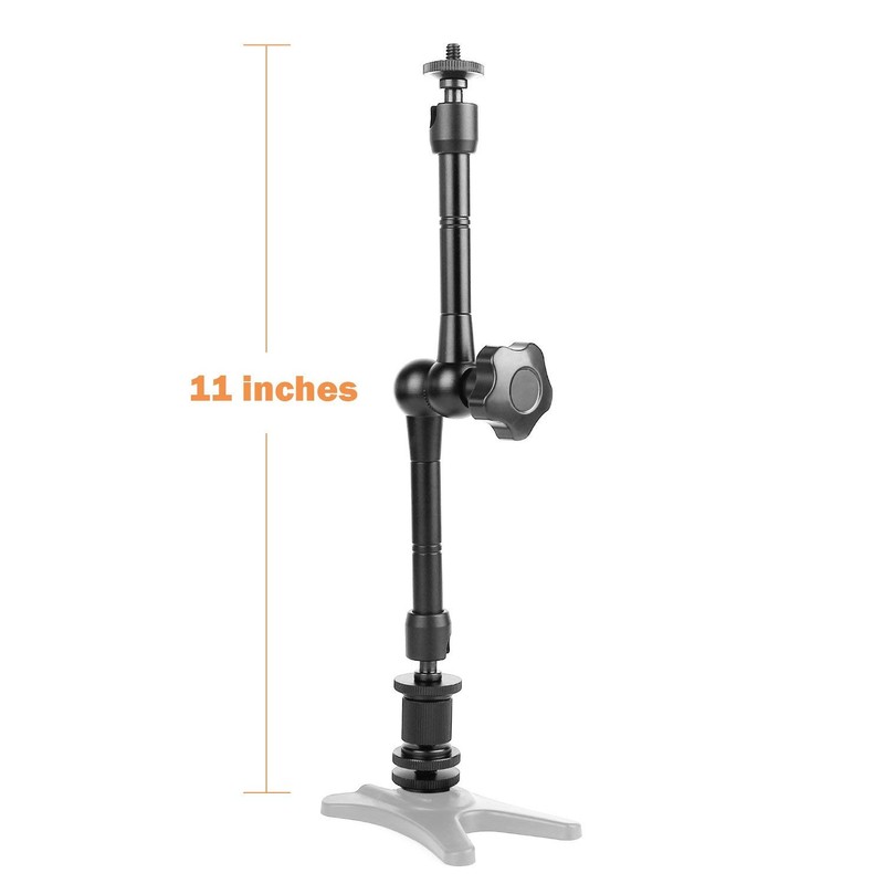 Articulated Magic Arm 28 cm Screen Support Monitor ADAPTOUT French