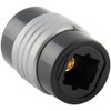JacobsParts TosLink Optical Coupler Digital Audio Fiber Optic Female Extension