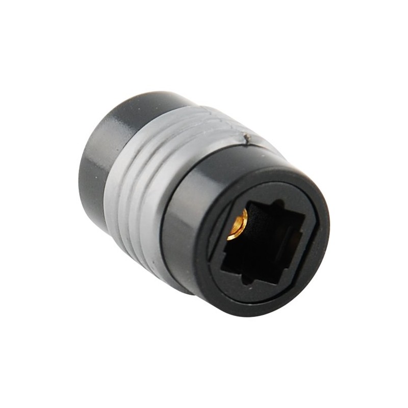 JacobsParts TosLink Optical Coupler Digital Audio Fiber Optic Female Extension