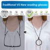 TERAISE Reading Glasses Necklace Readers for Women Anti-loss Lightweight Eyeglasses