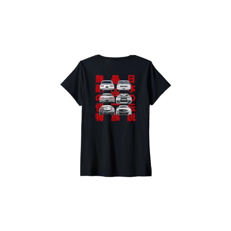 Womens Skyline Series Gt R32 R35 KPGC10 On The Back