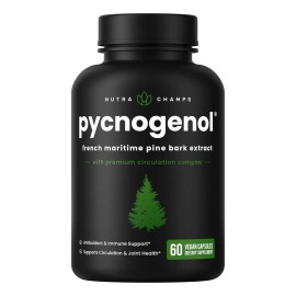 Corteza De Pino Pycnogenol Circulación Complejo 60 Cápsulas Sabor Sin Sabor
