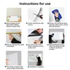 Babenoun Magnetic Dry Erase Board Contact Paper 24"x39" for Wall