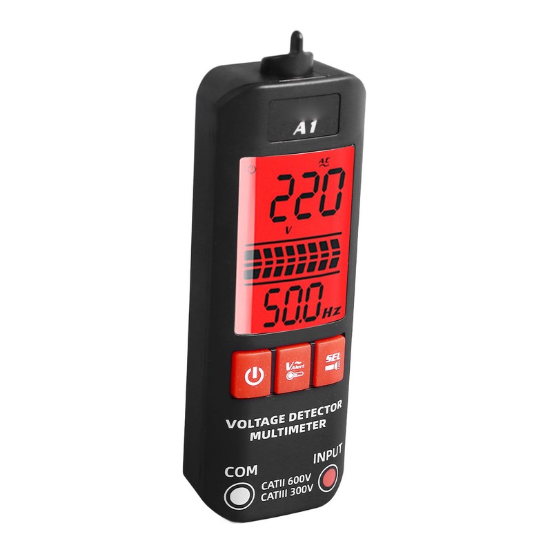 Digital Multimeter 2 Modes Voltage Detector Frequency Tester Measurement Tool