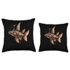 Kuhli Loach Steampunk Throw Pillow
