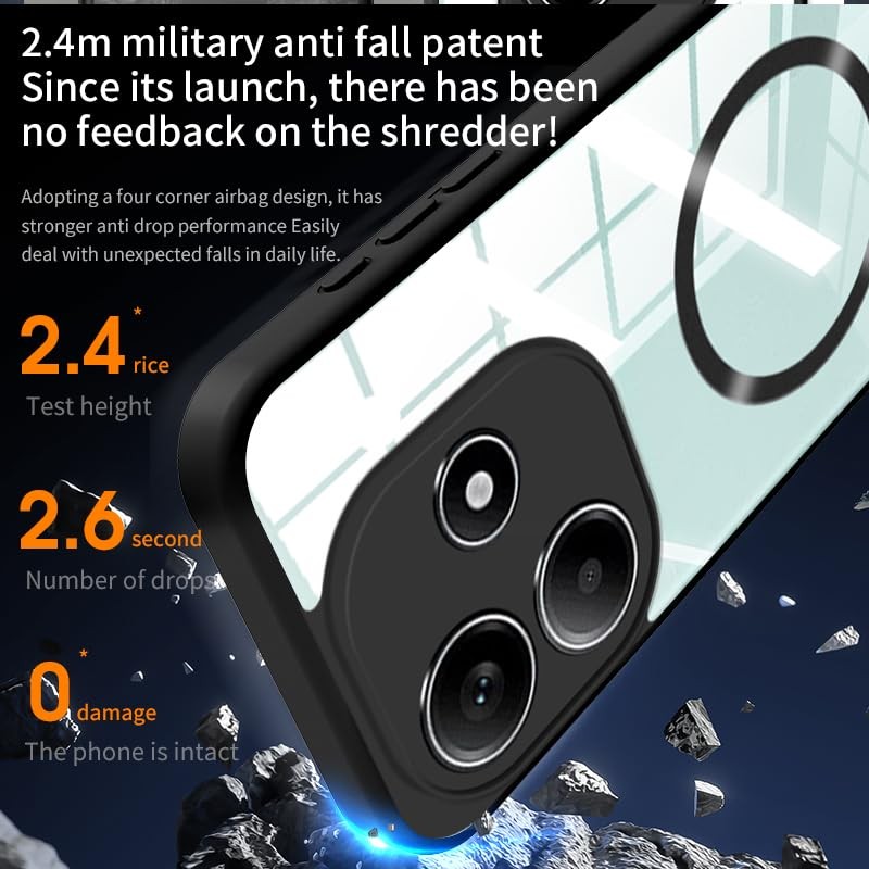 DABUNA YC Funda para Redmi Note 14 4G Case, Protectora