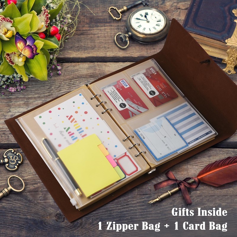 Journal Blank Pages Polyurethane (PU) Leather Refillable Vintage Sketch Book