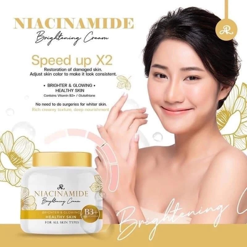 AR Niacinamide Brightening Cream Vitamin B3 & Glutathione 200g