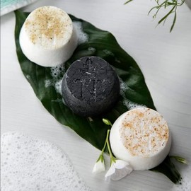 Nativa 5 | Shampoo Sólido de Manteca de Karité con Aceite de Aguacate | Hidrata y fortalece el cabello, promueve la regeneración capilar | Enriquecido con Aloe Vera | Sin Sulfatos ni Parábenos | 65gr