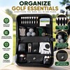 Golf Accessories Storage Bag for Golf Tools – Portable Black