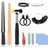 LUTER 11-Piece Jewellery Ring Sizer Tools Set, Ring Mandrel, Ring
